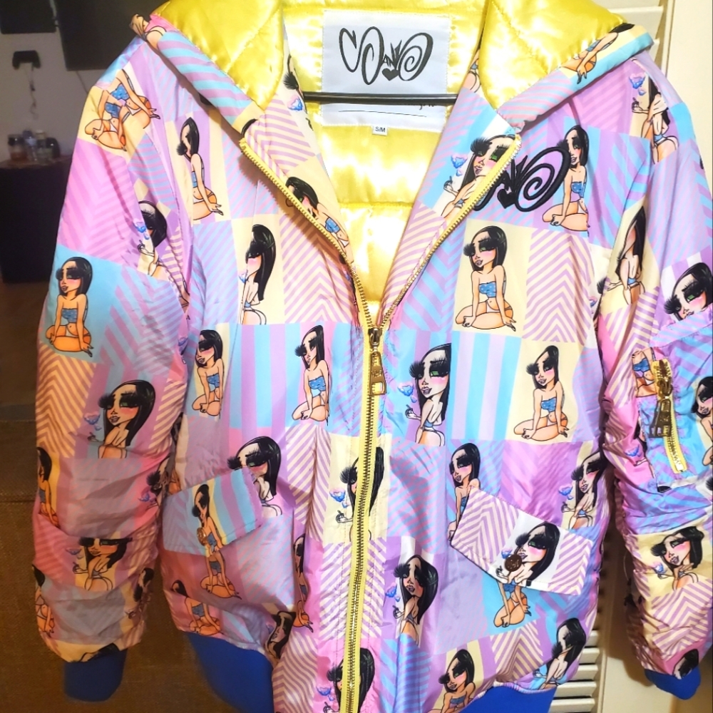 Sandone Pastel Bomber Jacket
